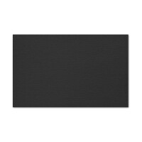 10x ARTOZ A7 Karten-Set - Mini Kärtchen mit Umschlägen - 6,6 x 10,3 cm - Schwarz (Schwarz) - Geschenkanhänger, Präsente, Gutscheine - Serie 1001