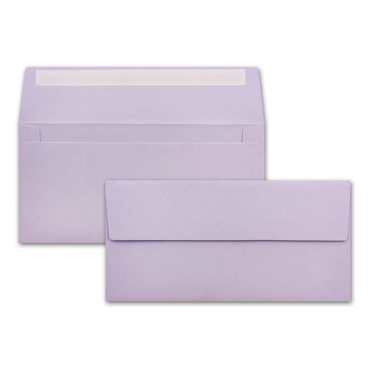 DIN Lang Umschläge In Pink – 11x22 Cm, Mit Haftstreifen, 120 G/m² Papier, Made In Germany
