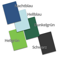 50 DIN A4 Papier-bögen Farbenmix-Paket 1 - Planobogen -