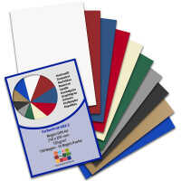 150x DIN A4 Papier Farbenmix-Paket 3 - Bastelbogen - 10 Farben - 110 g/m² - 21 x 29,7 cm - Briefpapier Bastelpapier Tonpapier Briefbogen - FarbenFroh by GUSTAV NEUSER