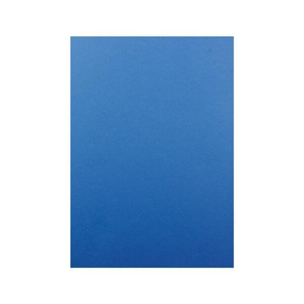 50 DIN A4 Papierbogen Planobogen - Royalblau (Blau) - 160 g/m² - 21 x 29,7 cm - Bastelbogen Ton-Papier Fotokarton Bastel-Papier Ton-Karton - FarbenFroh