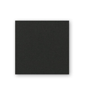 400 Einzel-Karten Quadratisch - 15 x 15 cm in Schwarz (Kraftpapier) - 240 g/m² - blanko Bastel-Karten, Postkarten, Bastelkarton in Ton-Papier Qualität