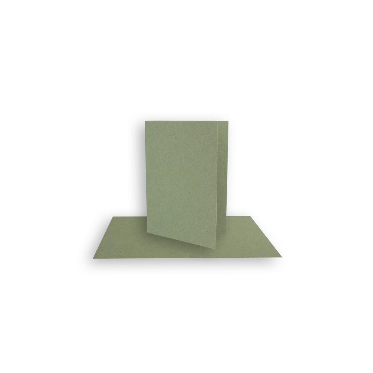 50 Blanko-Karten Mit Umschlägen, 12,7 X 12,7 Cm, 300 G/m² – Vorgefalzt, Zum Selbstgestalten