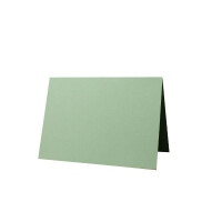 150 x Kartenpaket mit gefütterten Brief-Umschlägen - gerippt - DIN A6/C6 - Olive-Grün - 10,5 x 14,8 cm - Nassklebung - NEUSER PAPIER