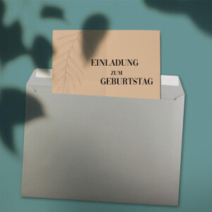 10x große XXL Briefumschläge DIN C4 in Graphit (Grau) - 22,9 x 32,4 cm - Haftklebung ohne Fenster - Versandtasche für DIN A4 geeignet