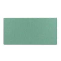 250x eukalyptus-grüne Vintage Kraftpapier Falt-Karten Quadratisch - 150 x 150 mm - 15 x 15 cm - Recycling 220 gr blanko Klapp-Karten nachhaltig - UmWelt by GUSTAV NEUSER
