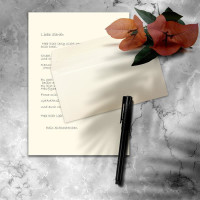 300x Briefpapier Set DIN A4 mit DIN Lang Briefumschlägen, Haftklebung - Naturweiß - mattes Schreibpapier mit Kuverts - FarbenFroh by GUSTAV NEUSER