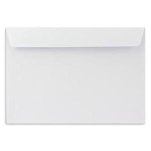150x Briefumschläge DIN C5 Hochweiß (Weiß) - 16,2 x 22,9 cm - Haftklebung - Edle Kuverts für große Einladungen und Karten zum Geburtstag oder Hochzeit