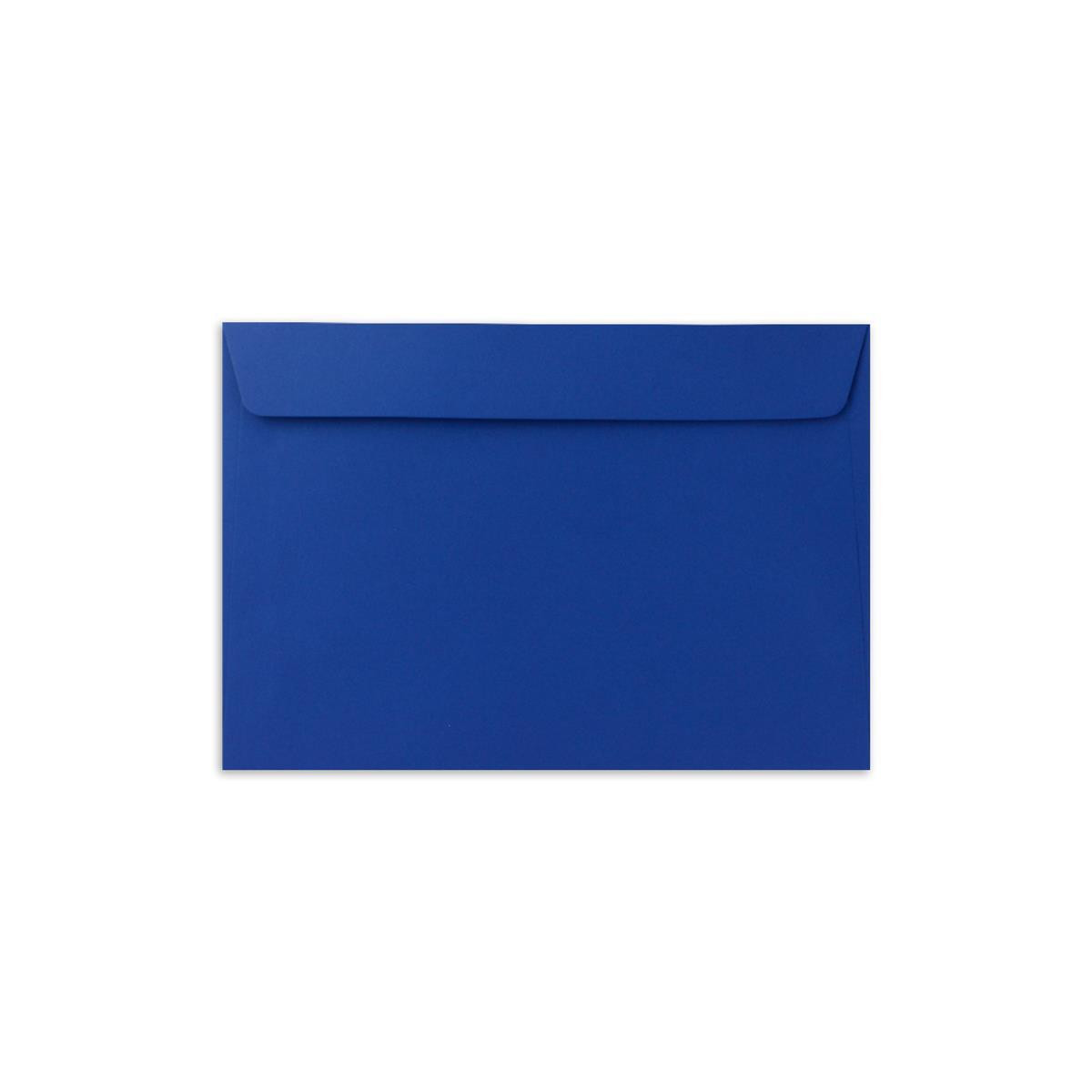 80 g/m² Kuverts in DIN B6 Format 125 x 175 mm Nassklebung ohne Fenster 50x Brief-Umschläge in Nacht-Blau/Dunkelblau Qualitätsmarke FarbenFroh®