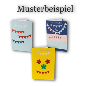 Artoz Borduren Randstanze Papierstanzer - Kartenstanzer - "Einladung" - Stanze-Locher zum Kartenbasteln für Geburtstage, Einladungen und vieles mehr!