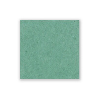 Quadratisches Einzelkarten-Set - 15 x 15 cm - mit Brief-Umschlägen - Kraftpapier Eukalyptus-Grün - 75 Stück - für Grußkarten & mehr - FarbenFroh by GUSTAV NEUSER