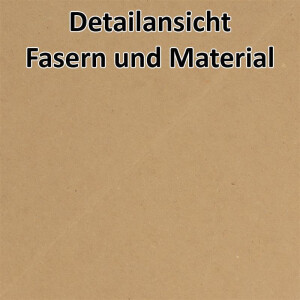 25x braune Vintage Faltkarten aus Kraftpapier 120 x 169 mm - B6 - sandbraun - Recycling - 300 g/m² blanko Klapp-Karten - NEUSER PAPIER