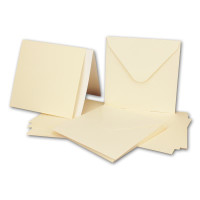 Quadratisches Karten-Set mit Briefumschl&auml;gen &amp;...