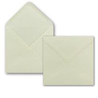 quadratischer Briefumschlag - Na&szlig;klebung - 15,0 x...