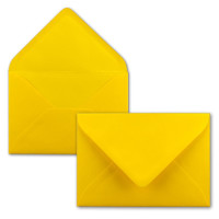 Brief-Umschläge B6 - 120 x 175 mm - Nassklebung - 120 g/m² Einladungs-Kuverts