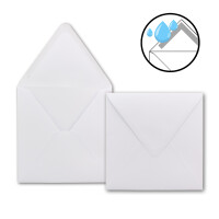 quadratischer Briefumschlag - 15,0 x 15,0 cm - NEUER PAPIER