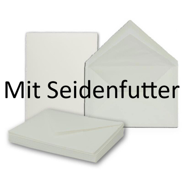 Mit Seidenfutter