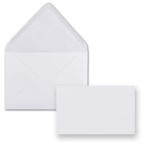 Karte mit Umschlag Set Einzel-Karten Din A8 7,1x4,5 cm...