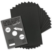 Vintage Kraftpapier - DIN A5 - 21 x 14,8 cm - 250...