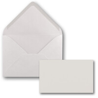 Karte-Umschlag-Set Einzel-Karten Din A8 7,1x4,5 cm mit...
