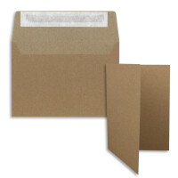 Karten-Set DIN A6 Faltkarten Design-RC&reg;, Recycling -...