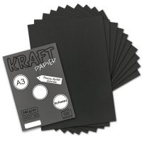 Vintage Kraftpapier DIN A3 240 g/m² Recycling-Papier, 100% ökologisch Bastel-Karton