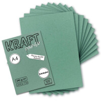 Vintage Kraftpapier - DIN A4 21 x 29,7 cm - 210 x 297 mm...
