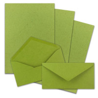 FarbenFroh Briefpapier-SET, DIN A4 Briefbogen mit DL...