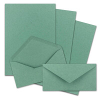 Briefpapier-SET - DIN A4 Papierbogen mit Umschlag DL -...