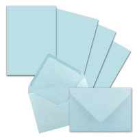 FarbenFroh Briefpapier-SET, DIN A5 Briefbogen und C6...