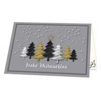 Weihnachtskarten - Weihnachtswald - mit...