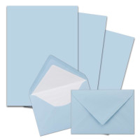 FarbenFroh Briefpapier-SET, DIN A4 Briefbogen und C6...