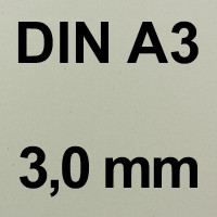 Buchbinderpappe - St&auml;rke 3,0 mm ( 0,3 cm ) -...