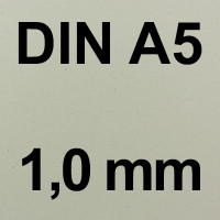 Buchbinderpappe 1mm - starker Karton - DIN A4 f&uuml;r...