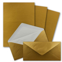 FarbenFroh Briefpapier-SET, DIN A4 Briefbogen und DL...