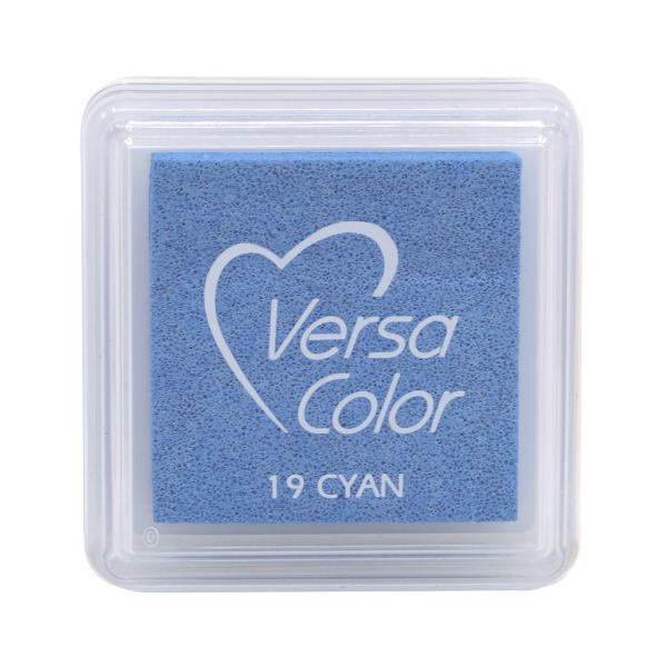 Ministempelkissen Cyan (Blau)