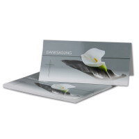 Trauer-Serie - Doppelkarte DIN Lang - Kondolenzkarte