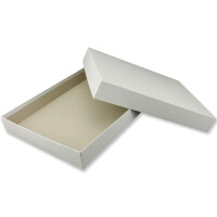 Aufbewahrungs- und Geschenkbox f&uuml;r A5 - wei&szlig; -...