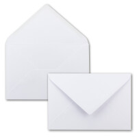 DIN B6 Briefumschlag - Na&szlig;klebung - 18,0 x 12,5 cm...