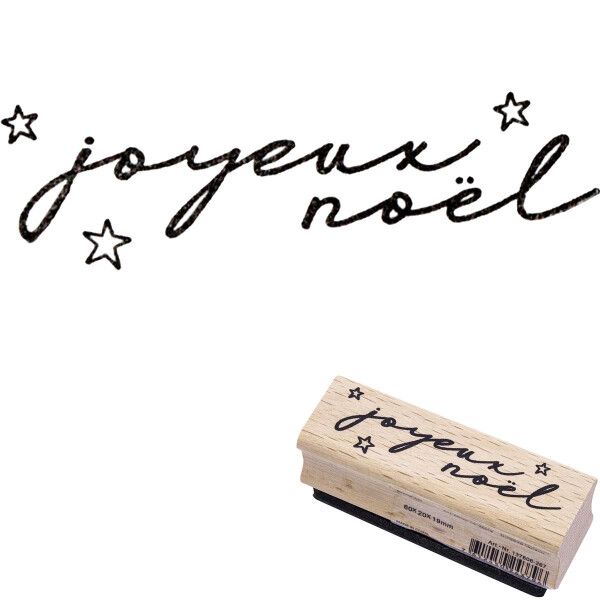 Stempel "Joyeux noël"