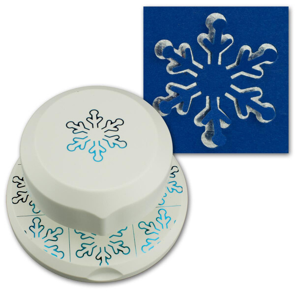 Stanzer 45 mm "Schnee-Flocke Pop-Up"