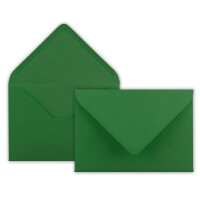 DIN B6 Briefumschlag - Nassklebung - 17,5 x 12,5 cm - 80...