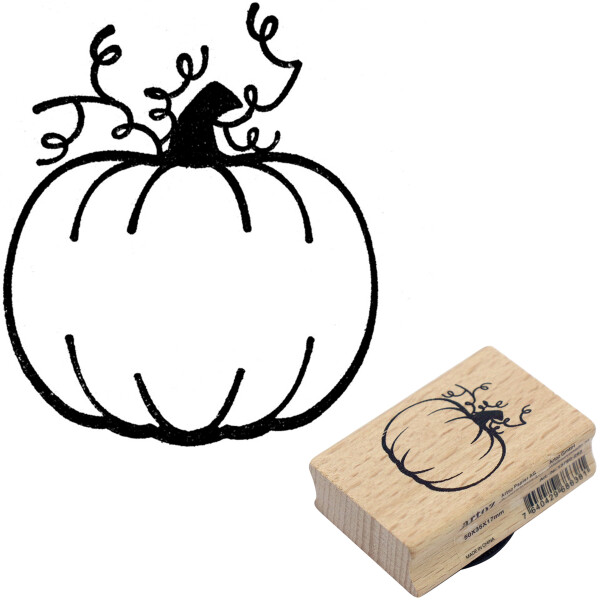 Stempel „Kürbis“