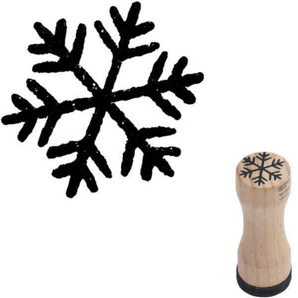 Stempel „Schneeflocke klein“